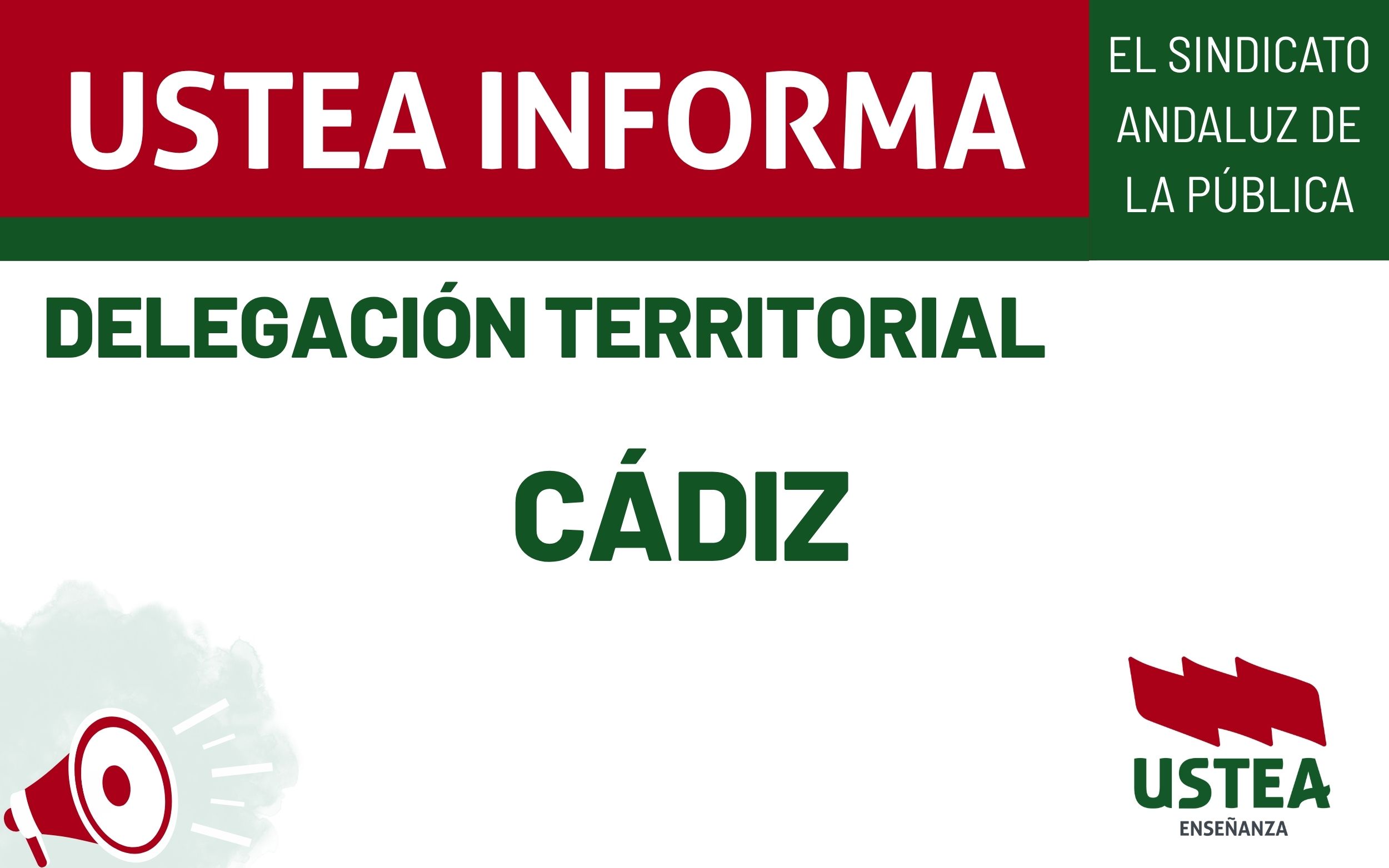 CÁDIZ: Publicación de escolarización de zonas saturadas 27/28