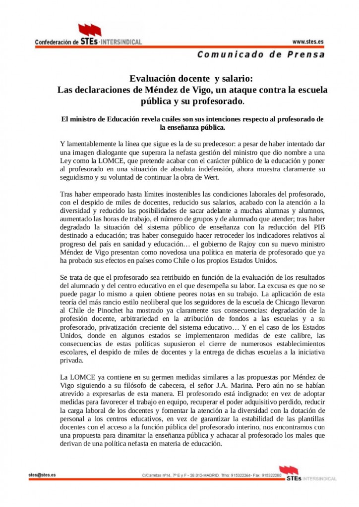 Comunicado retribuciones Méndez de Vigo_564487772d0af