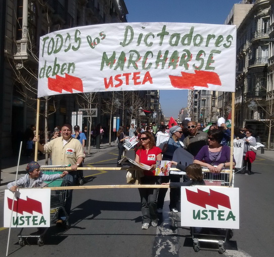 Manifestación en Granada 20-03-11